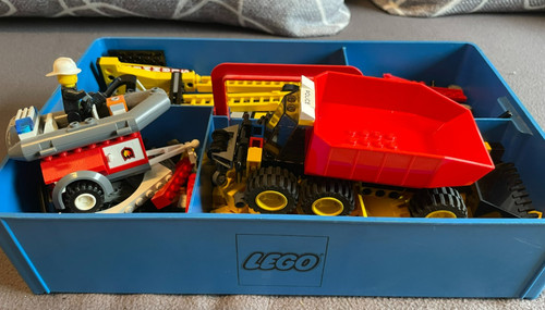 Lego stapelbox vintage - vintage, /