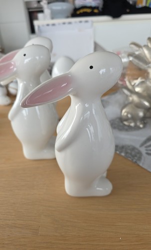 Hase dekoration porzellan - hase,