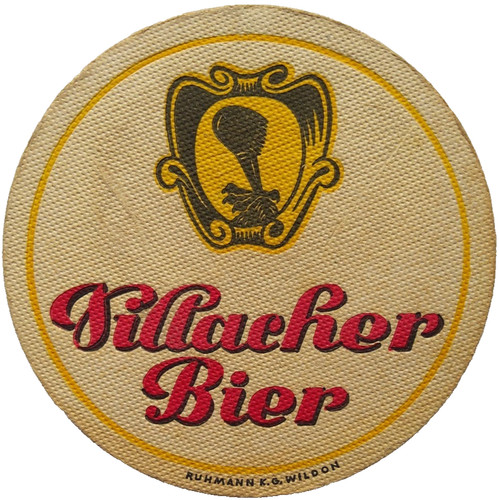 Alter bierdeckel villacher - alter,