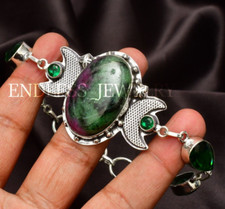 Rubin Zoisit Edelstein 925