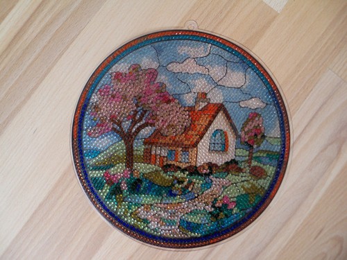 Diamond painting fensterbild - diamond,