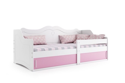Kinderbett jasmin 80x160 mit - 80x160,