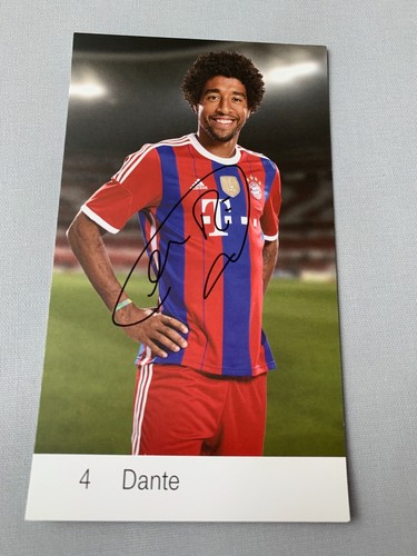 Dante bayern münchen signed - dante,