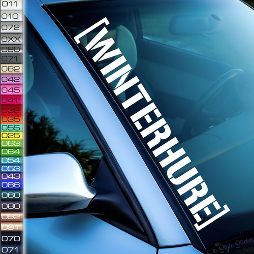 Winterhure aufkleber - winterhure,