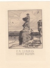 Exlibris Bookplate Radierung