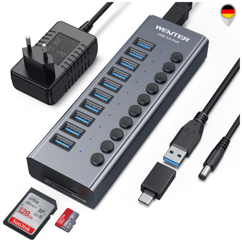 Usb hub ports wenter - 3.0,