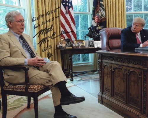 Mitch mcconnell signed - mitch,