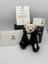 Steiff 007613 Teddybär James Bond limitiert 3000 aus 2023 31 cm Mohair Nr 2608