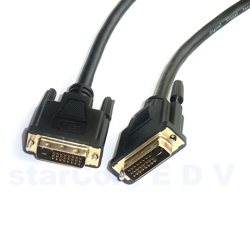 Dvi verbindungs kabel - 2m, dvi-d