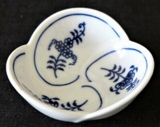 Zwiebelmuster Original Bohemia Schale Dreiblatt Porzellan Neu m. OVP Karlsbader