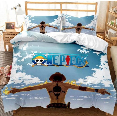 Onepiece anime bettwäsche set - bettwäsche,