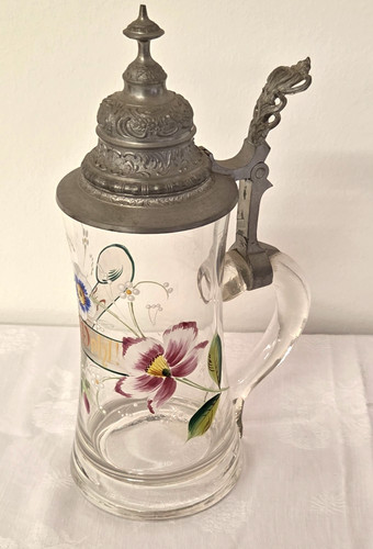Bierkrug glaskrug historismus - glaskrug,