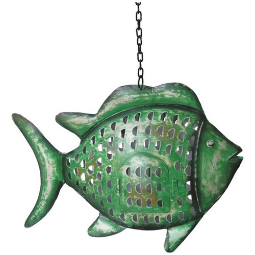 Metallfigur fisch aus metall - fisch,