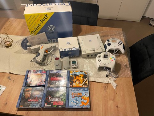 Sega dreamcast weiß konsole - dreamcast,