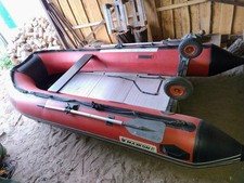 maxxon Schlauchboot mx 360 aluboden persenning Slip Räder