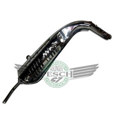 Honda Monkey Auspuff Chrom 70 - 125ccm mit E-Nr mit großem Krümmer