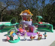Mini Polly Pocket Disney Alice im Wunderland weiß 100% Komplett Bluebird Vintage