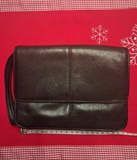 echtes Leder Handgelenktasche