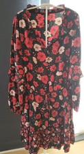 Marc Cain Sommerkleid Gr. N5 mit Blumenmuster. Neu Ohne Etikett