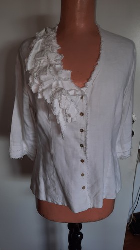 Anne fontaine bluse weiß - fontaine", bluse,