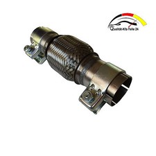 Flexrohr Hosenrohr ohne Schweißen 50 x 100 x 200 INTERLOCK Edelstahl + Schellen