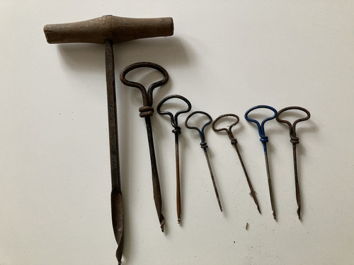 Verschiedene alte handbohrer - 7,
