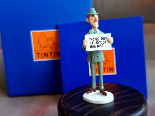 Figura metal tintin el - tintin,