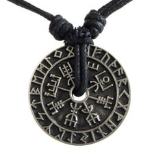 Super Coole Unisex Viking Odin Kompass Kette