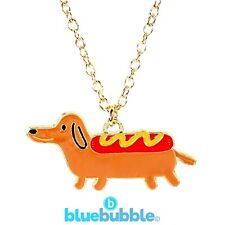 bluebubble HOT DOG Halskette