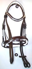 Trense braun leder anatomisch - leder,