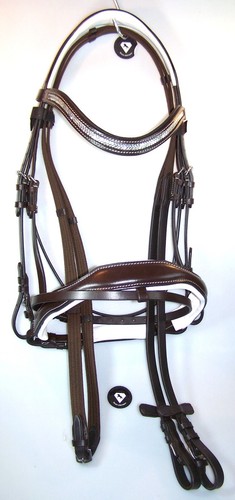 Trense braun leder anatomisch - trense,