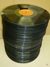 30 grosse 12" Schallplatten zur Deko der Wände,Dekoration Partykeller,Basteln...