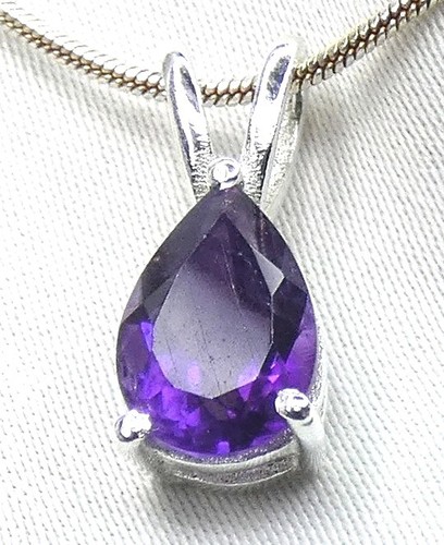 Anhänger amethyst 925 - amethyst,