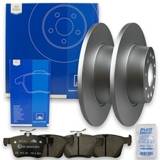 ATE Bremsscheiben Ø272mm + Beläge hinten passend für VW Golf 7 T-Roc Skoda Karoq