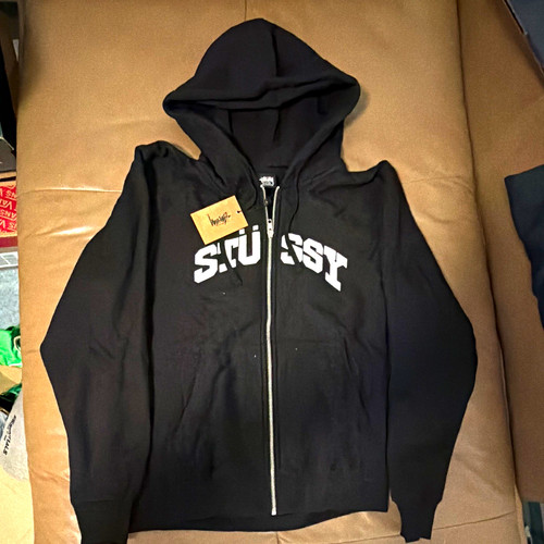 Stüssy herren zip hoodie - stüssy,