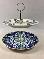 Etagere 2stöckig Porzellan