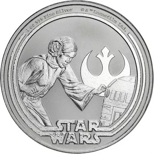 Unze 999 silber star wars - 1,