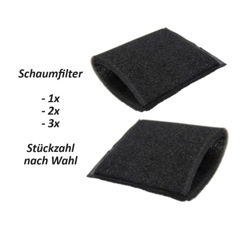 Schaumfilter für - 1x/2x/3x,