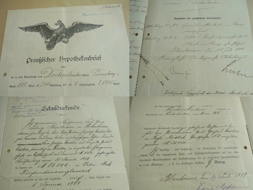 Hypothekenbrief blankenese - hypothekenbrief,