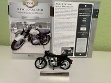 Atlas SFM Junak M10 1960 DDR Motorräder 1/24 mit Datenblatt