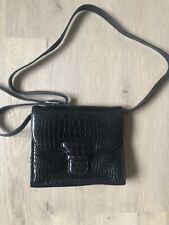 Damen Handtasche aus Leder von TCM Tchibo, schwarz