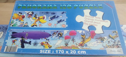 Puzzle disney panorama 120 - puzzle,
