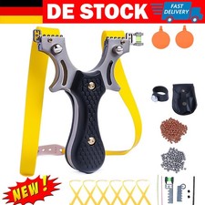 Schleuder Jagd Sling Shot Set für Erwachsene High Velocity Catapult with Target