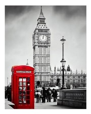 London Big Ben Rote
