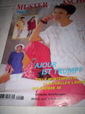 Diana Nr. 46  -  Muster-Maschen,  Ajour  - mit Anleitungen