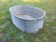 alte XXL Zinkwanne