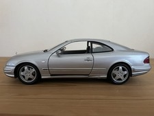 1:18 Anson Mercedes Benz CLK AMG - silber -  ohne OVP - C208