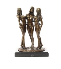 Erotische Bronzefigur