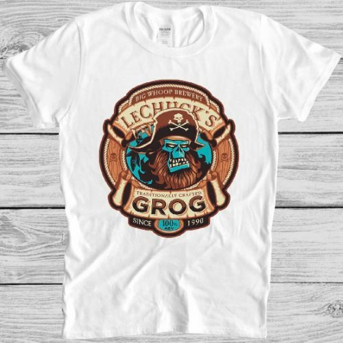 Grog shirt ghost pirate - t-shirt,