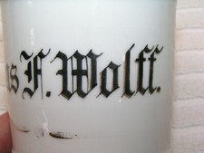 Antique Shaving Mug with the